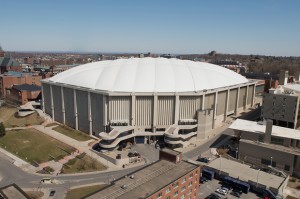 Carrier Dome with its iconic pillow top