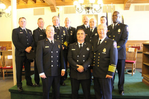 Syracuse Fire Department April 2016 Promotion Ceremony