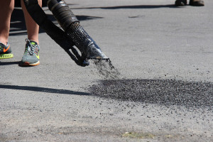 One of 3,000 Potholes Filled Since Mid April