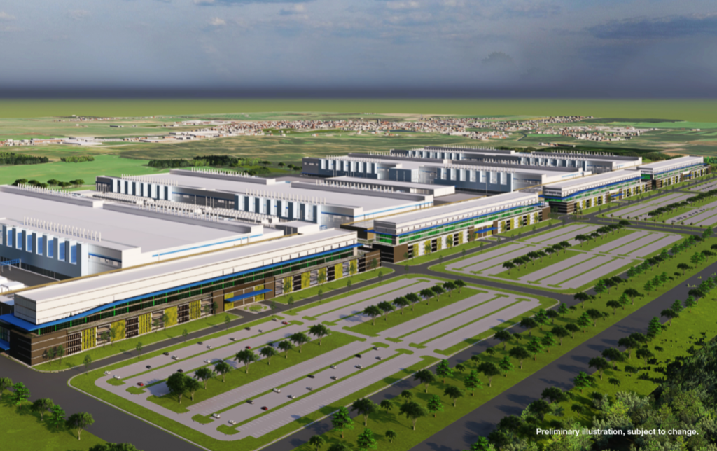 Micron artists rendering