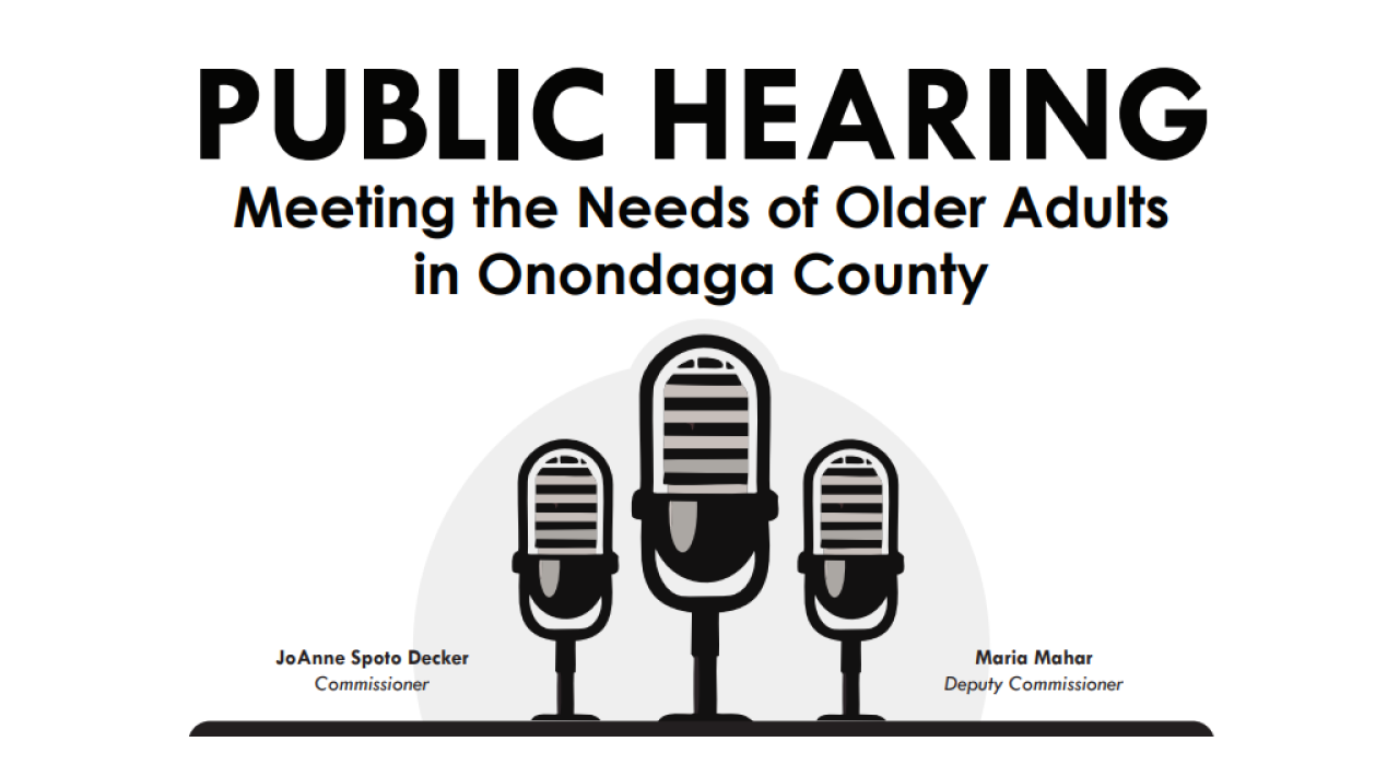 Public Hearing Onondaga County Health