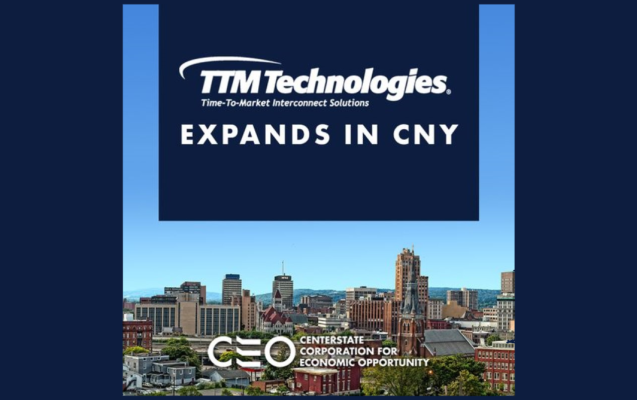 TTM Tech Expands in CNY CenterState CEO